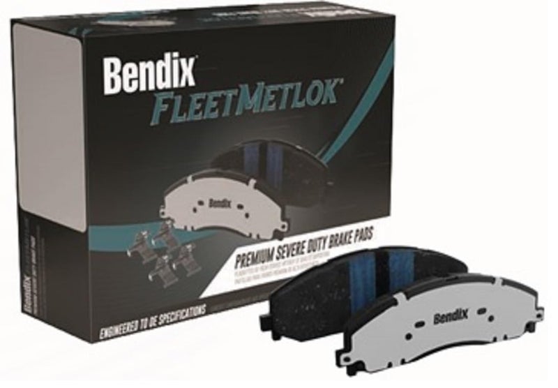بنديكس وسادات الفرامل Bendix Fleet Metlok MKD701FM لـ UD 1200 2004-1999، 1300 2007-2005، 1400 2010-1994، 2000 2012، 2600 2012 - Image 1